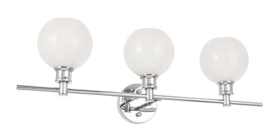 product image for Collier 3 Light Bath Sconces Living District Ld2318Bk 24 91