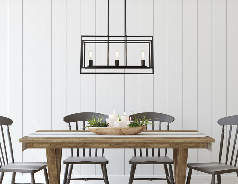 media image for Voir 3 Light Pendant Living District Ld7056D32Bk 13 238