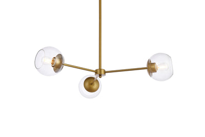 product image for Briggs 3 Light Pendant Living District Ld646D32Bk 11 74