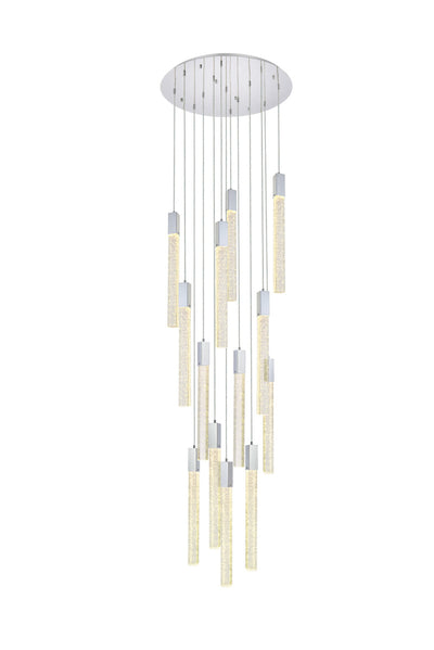 product image for Weston 13 Light Pendant Elegant Lighting 2066G26Bk 5 28