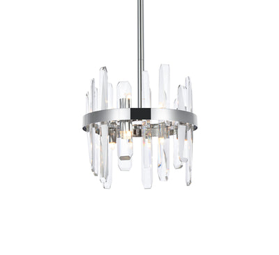 product image for Serena 6 Light Pendant Elegant Lighting 2200D10Bk 11 36