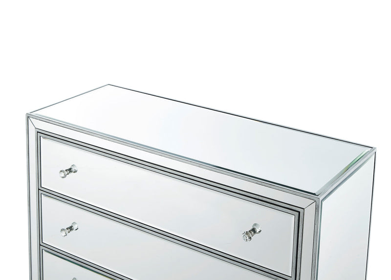 media image for Reflexion Cabinet 3 Drawer Elegant Furniture Lighting Mf72019 5 296