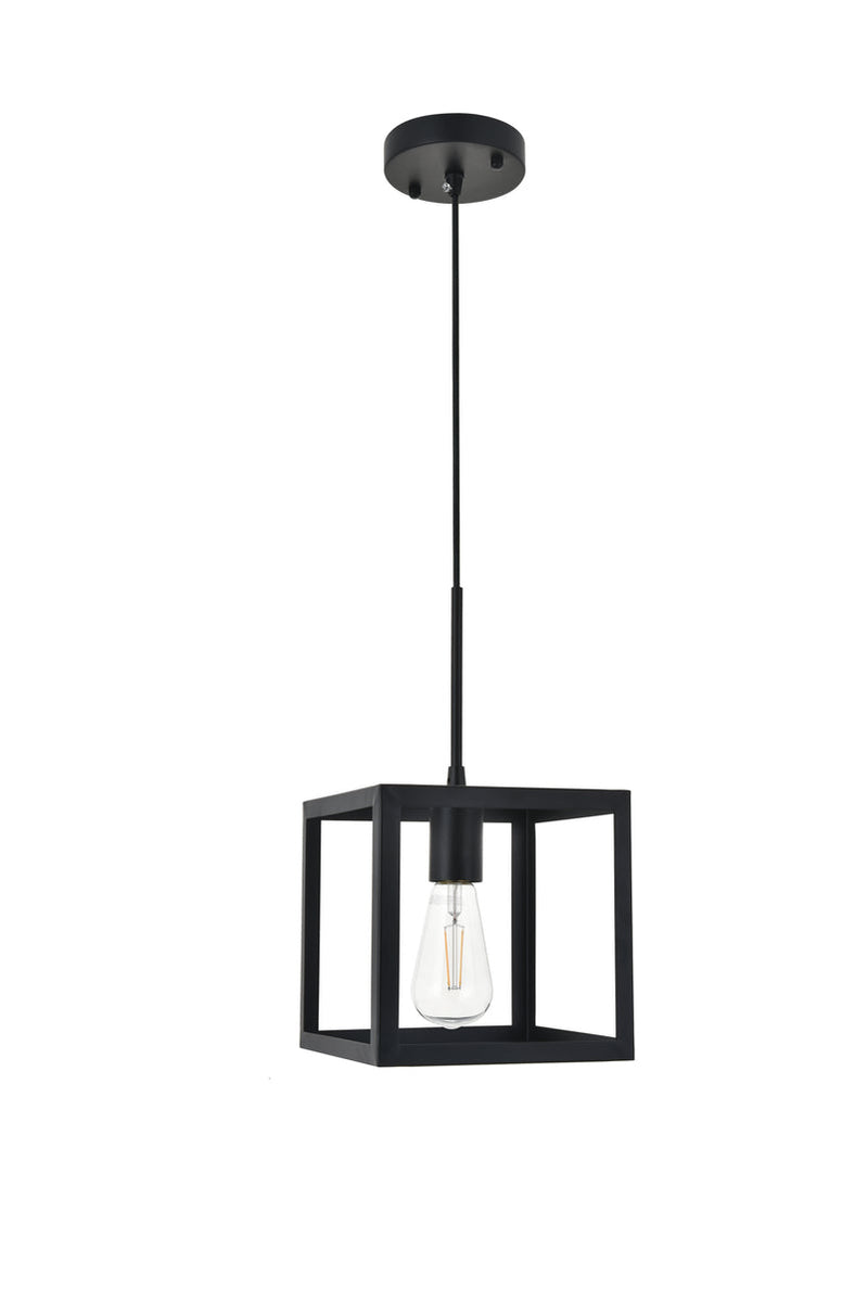 media image for Resolute Pendant Living District Ld4063D8Bk 5 284