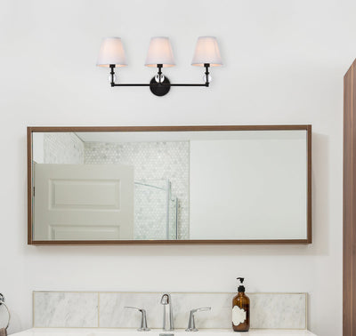 product image for Bethany 3 Light Bath Sconces Living District Ld7023W24Bk 16 52