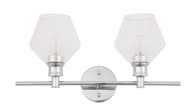 media image for Gene 2 Light Bath Sconces Living District Ld2312Bk 11 293