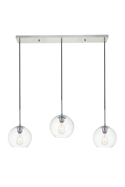 product image for Baxter 3 Light Pendant Living District Ld2208Bk 16 44