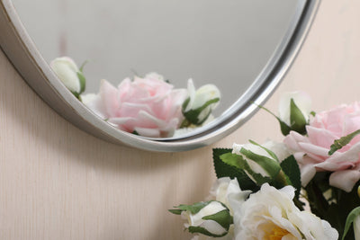 product image for Rowan Vanity Mirror Elegant Decor Mr4718Bk 48 83