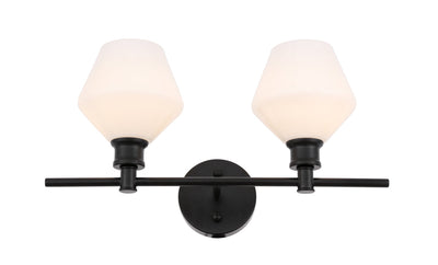 product image for Gene 2 Light Bath Sconces Living District Ld2312Bk 14 36