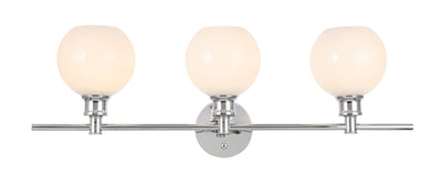 product image for Collier 3 Light Bath Sconces Living District Ld2318Bk 6 32