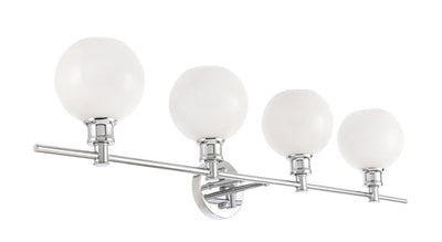 product image for Collier 4 Light Bath Sconces Living District Ld2322Bk 48 13