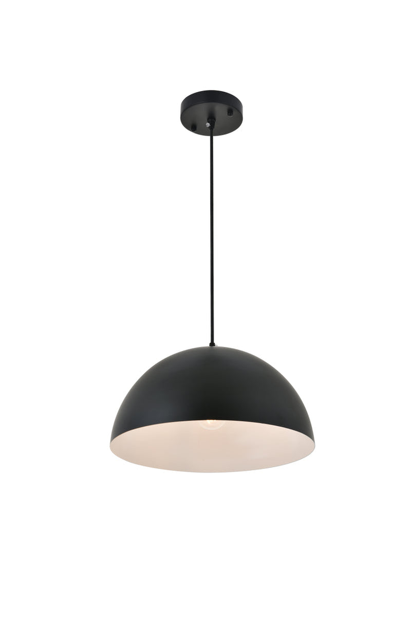 media image for Forte Pendant Living District Ld4022D12Bk 27 221