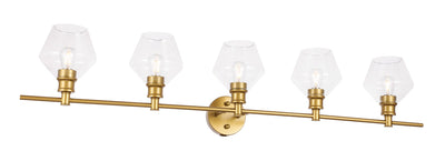 product image for Gene 5 Light Bath Sconces Living District Ld2324Bk 15 3