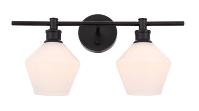 product image for Gene 2 Light Bath Sconces Living District Ld2312Bk 62 28