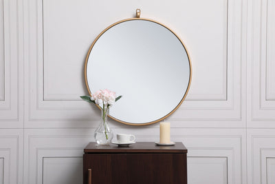 product image for Rowan Vanity Mirror Elegant Decor Mr4718Bk 56 27