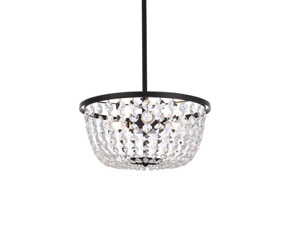 product image for Gianna 3 Light Pendant Elegant Lighting 1114D10Bk 10 83