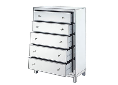 product image for Reflexion Cabinet Tall 5 Drawer Elegant Furniture Lighting Mf72026 2 89