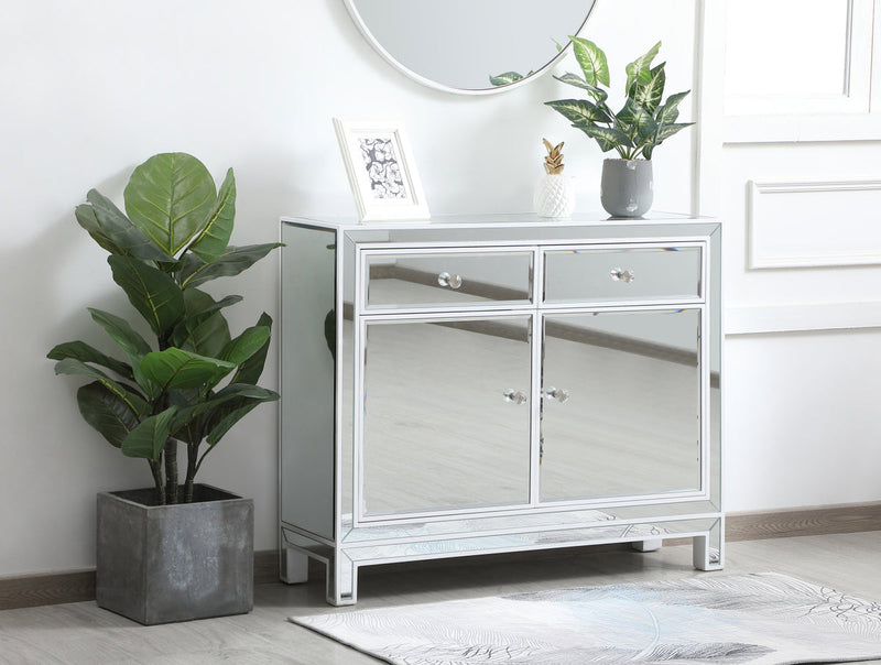 media image for Reflexion Nightstand Elegant Decor Mf72035Wh 8 212