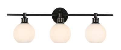 product image for Collier 3 Light Bath Sconces Living District Ld2318Bk 50 87