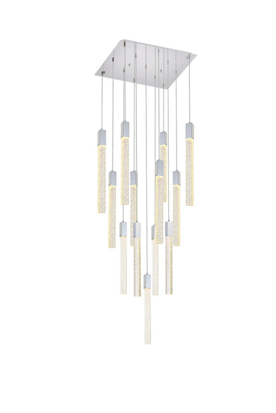 product image for Weston 13 Light Pendant Elegant Lighting 2066G26Bk 2 1