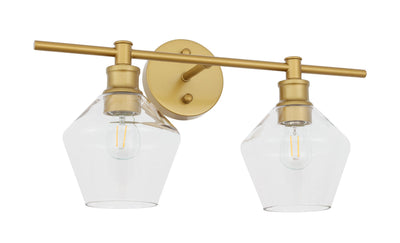 product image for Gene 2 Light Bath Sconces Living District Ld2312Bk 81 98