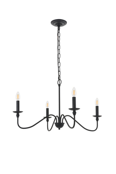 product image for Rohan 4 Light Pendant Living District Ld5006D30Mb 4 34