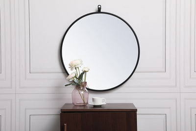 product image for Rowan Vanity Mirror Elegant Decor Mr4718Bk 55 76