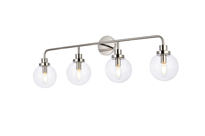 product image for Hanson 4 Light Bath Sconces Living District Ld7036W38Bk 16 53