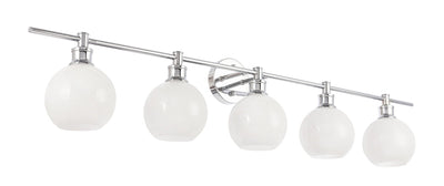 product image for Collier 5 Light Bath Sconces Living District Ld2326Bk 79 28