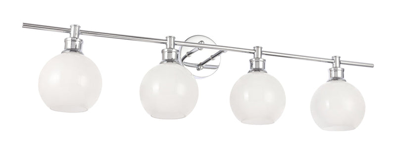 media image for Collier 4 Light Bath Sconces Living District Ld2322Bk 72 281