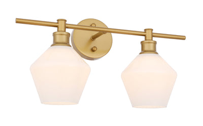 product image for Gene 2 Light Bath Sconces Living District Ld2312Bk 76 97