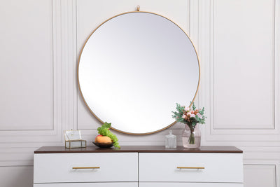 product image for Rowan Vanity Mirror Elegant Decor Mr4718Bk 59 70