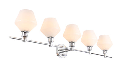 product image for Gene 5 Light Bath Sconces Living District Ld2324Bk 30 38