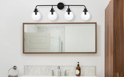 product image for Hanson 4 Light Bath Sconces Living District Ld7036W38Bk 42 9