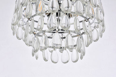 product image for Mila 3 Light Pendant Elegant Lighting 1102D12Bk 24 10