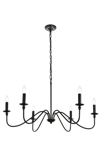 product image for Rohan 6 Light Chandelier Living District Ld5006D36Mb 2 44