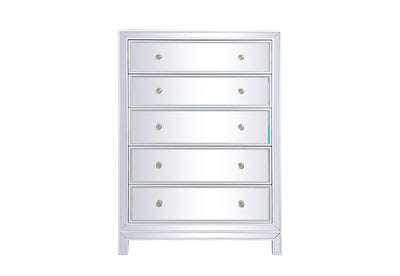 product image for Reflexion Cabinet Tall 5 Drawer Elegant Furniture Lighting Mf72026 25 54