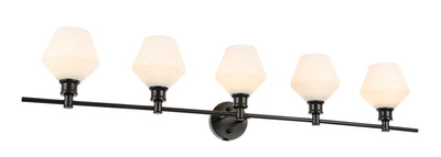 product image for Gene 5 Light Bath Sconces Living District Ld2324Bk 14 96