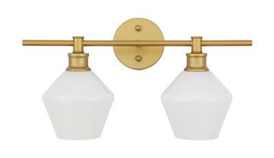 product image for Gene 2 Light Bath Sconces Living District Ld2312Bk 58 49