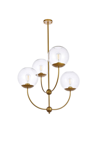 product image for Lennon 4 Light Pendant Living District Ld652D30Bk 35 64