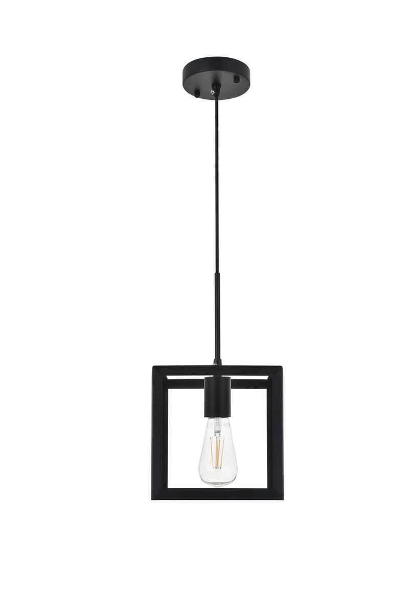 media image for Resolute Pendant Living District Ld4063D8Bk 25 250