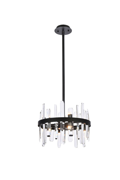 product image for Serena 8 Light Pendant Elegant Lighting 2200D16Bk 1 61