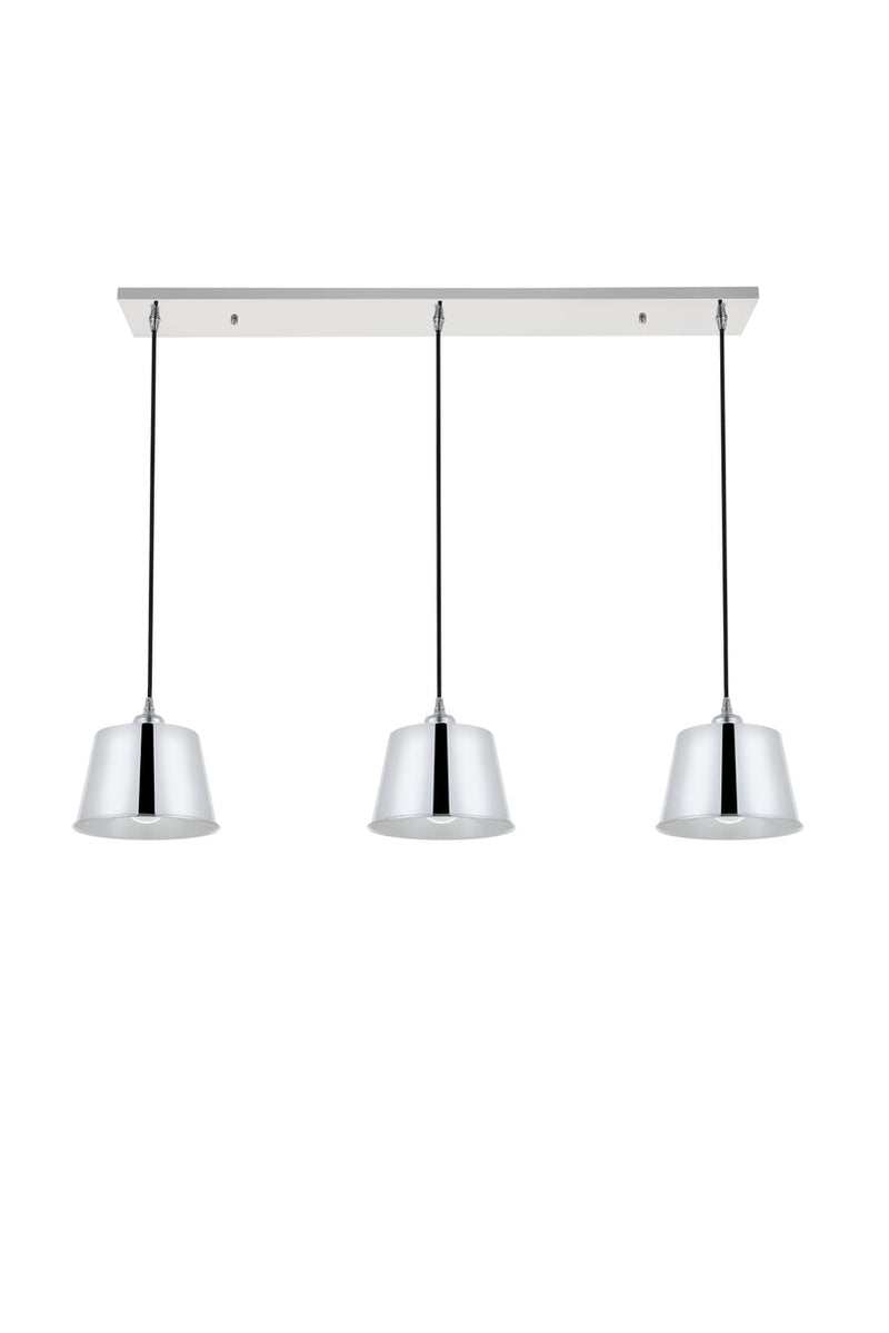 media image for Nota 3 Light Pendant Living District Ld4057D40Bk 4 222