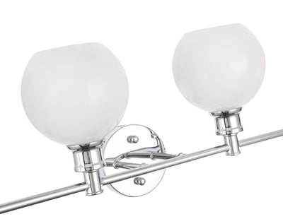 product image for Collier 4 Light Bath Sconces Living District Ld2322Bk 108 57