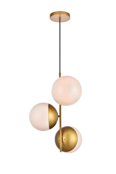 product image for Eclipse 3 Light Pendant Living District Ld6122Bk 3 95