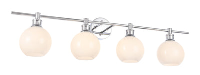 product image for Collier 4 Light Bath Sconces Living District Ld2322Bk 66 45