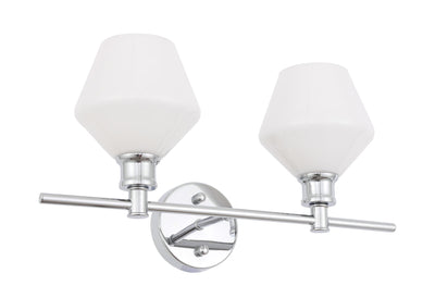 product image for Gene 2 Light Bath Sconces Living District Ld2312Bk 36 13