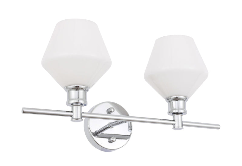 media image for Gene 2 Light Bath Sconces Living District Ld2312Bk 36 294