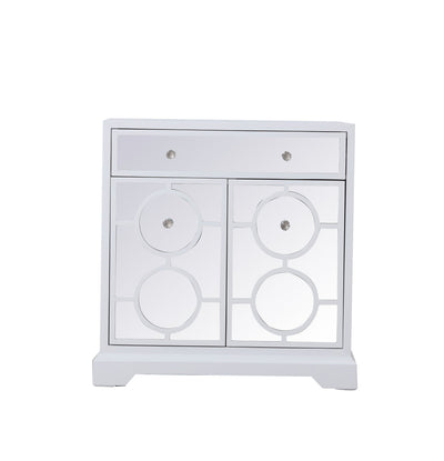 product image for Modern Cabinet Elegant Furniture Lighting Mf81002Wh 1 6