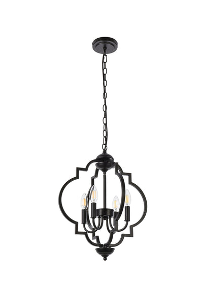 product image for Sandara 4 Light Pendant Living District Ld7064D16Bk 31 51