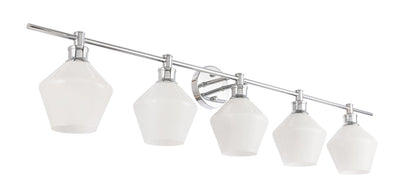 product image for Gene 5 Light Bath Sconces Living District Ld2324Bk 95 49